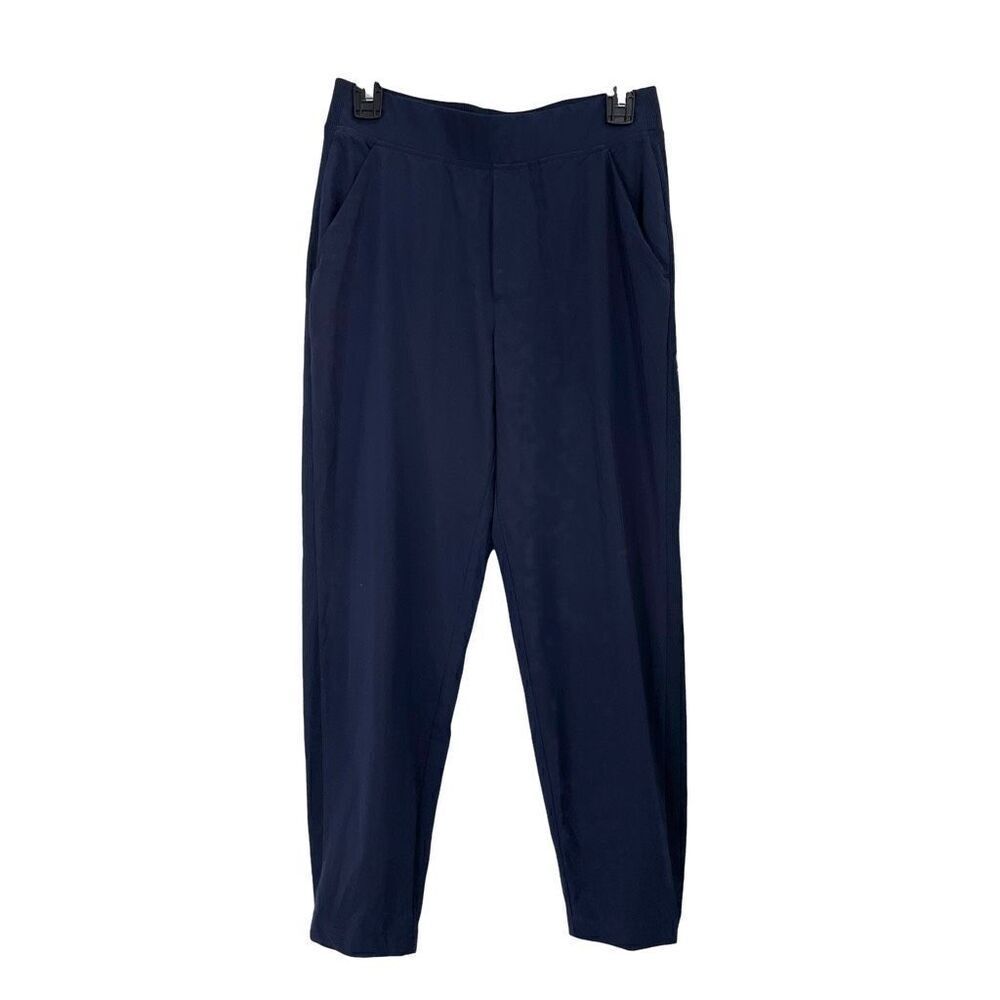 Athleta yoga pants joggers Size 4 navy blue